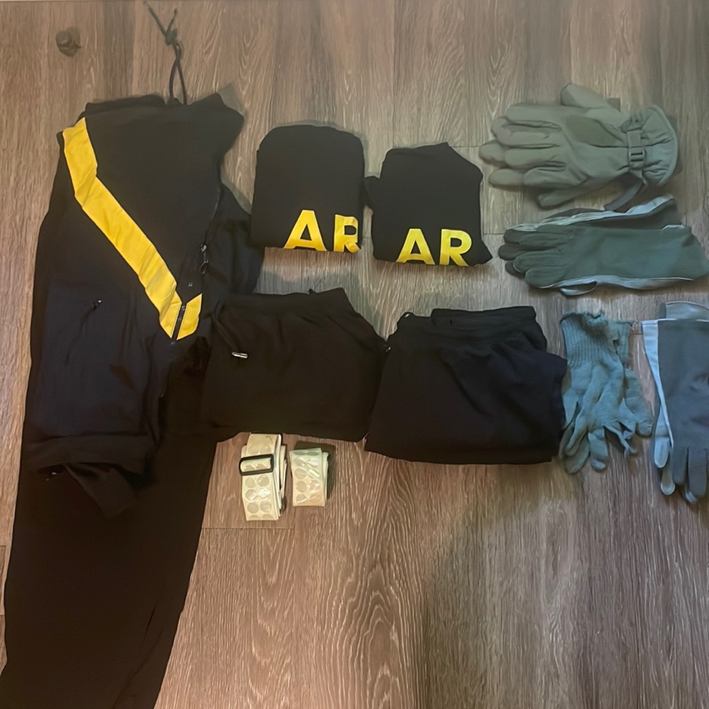 Army PT Set w/ Gloves